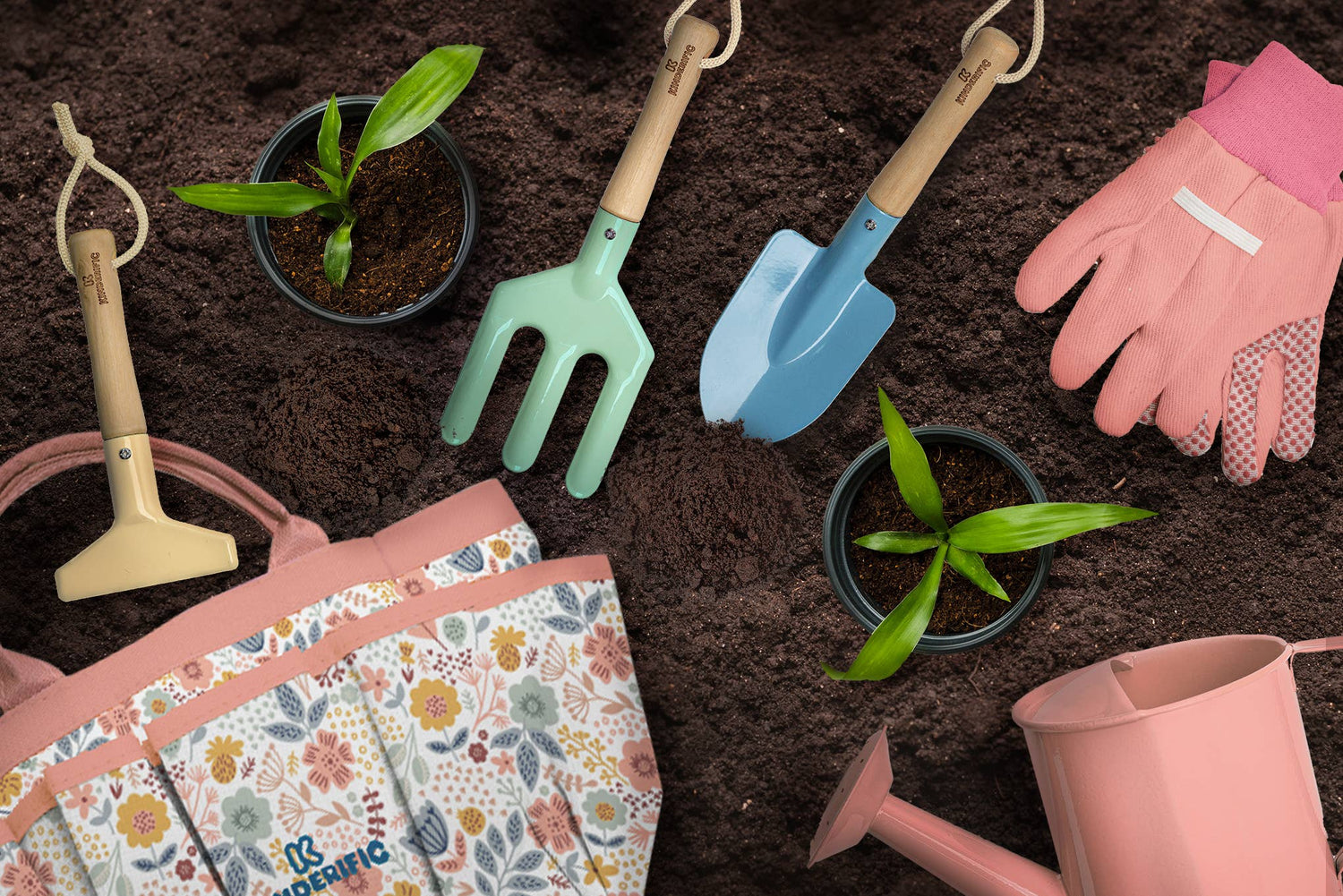 Kinderific Gardening Set, Tool Kit, Easter, Spring