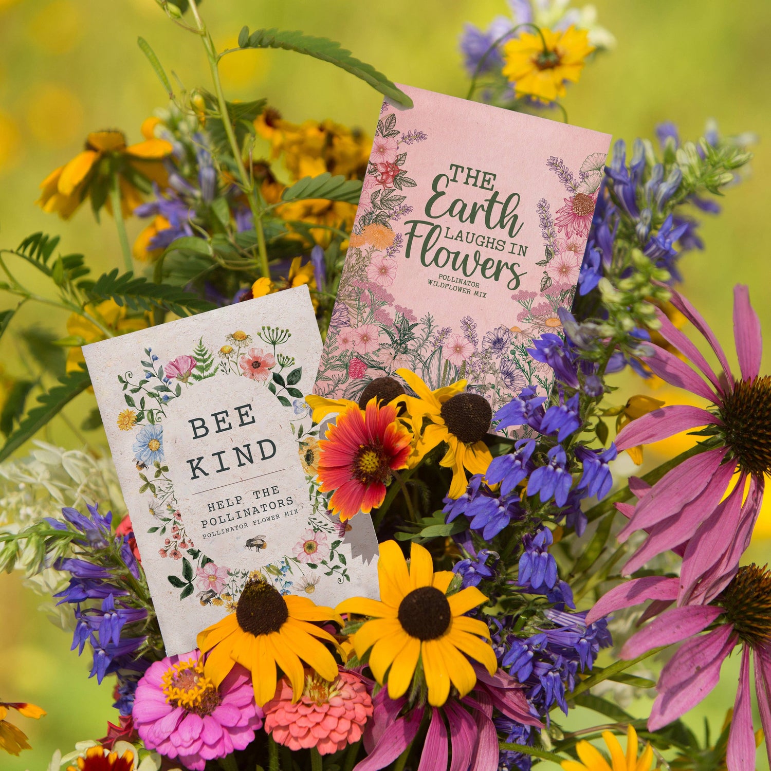 The Earth Laughs in Flowers - Wildflower Mix Seed Packet