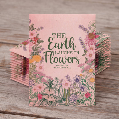 The Earth Laughs in Flowers - Wildflower Mix Seed Packet