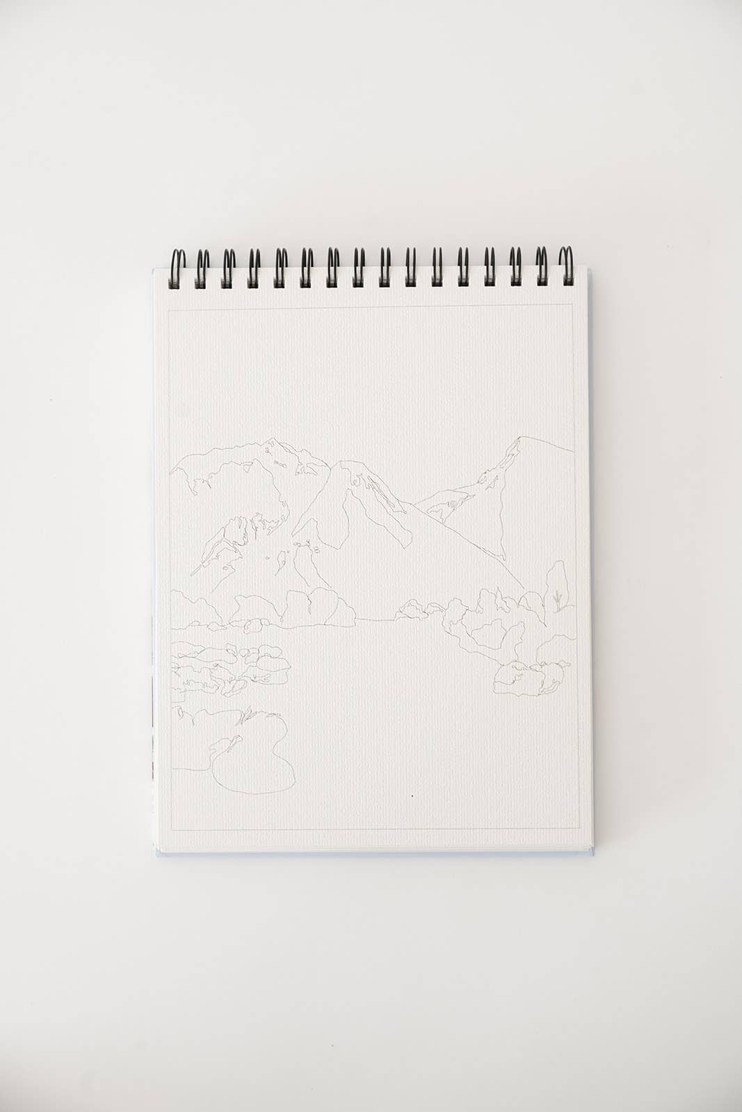 Landscape Watercoloring Book-21Outlines with Video Tutorials