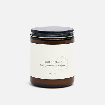 Barratt &amp; Riley Botanical Candle - Viridi Herbis